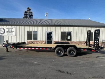2026 Load Trail CB 83x22' Tandem Equipment Trailer Standup Ramps 14K