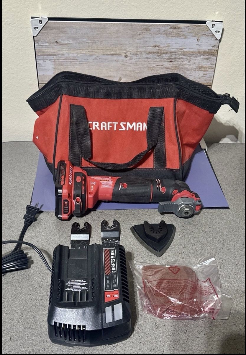 Craftsman CMCE500 Oscillating Tool Kit Cordless