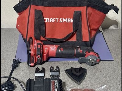 Craftsman CMCE500 Oscillating Tool Kit Cordless