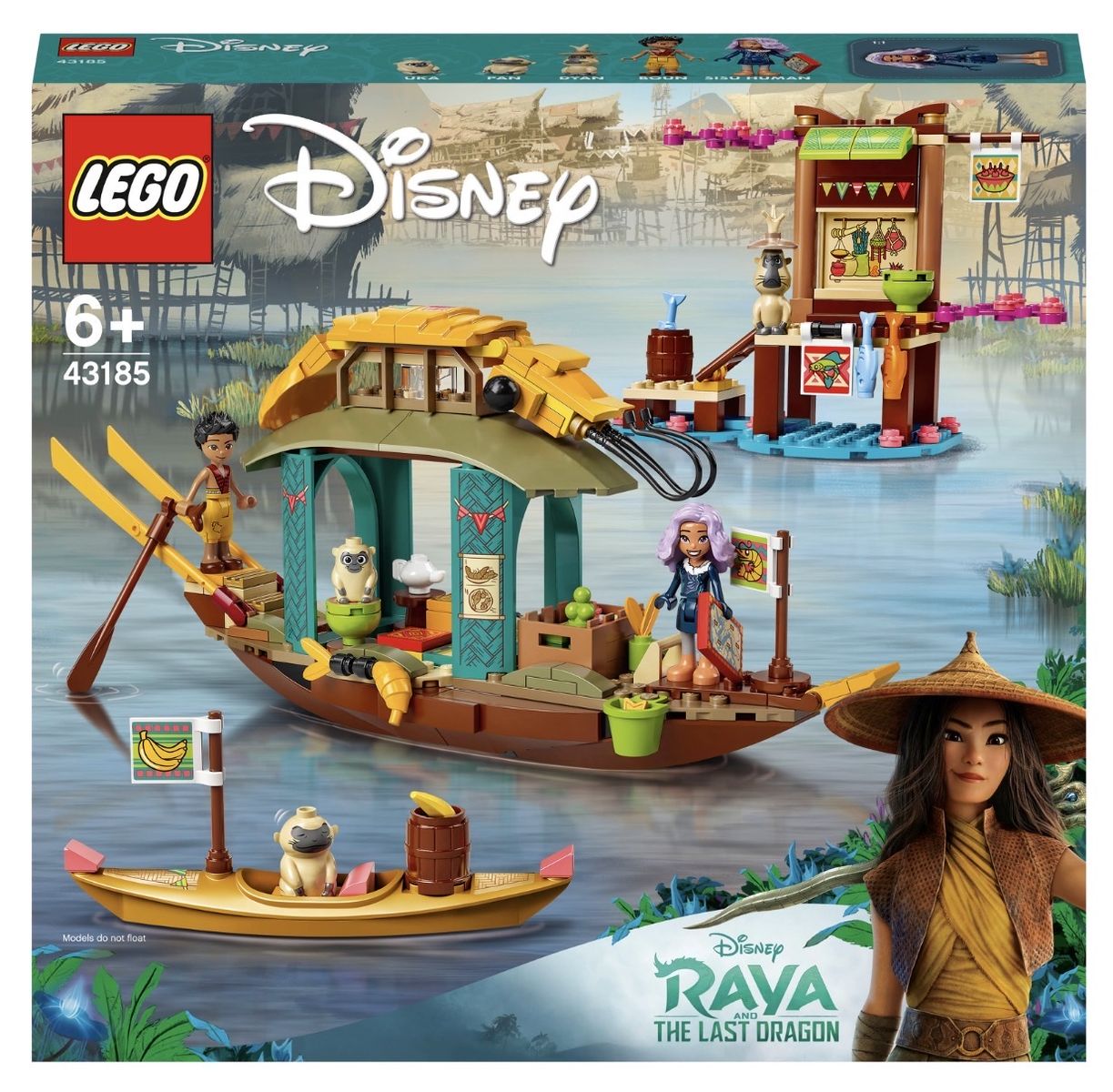LEGO Disney Boun’s Boat 43185 - NEW