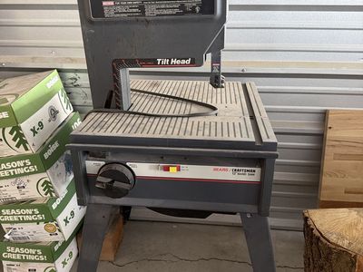 Craftsman 12” Tilt Head Band Saw with Stand
