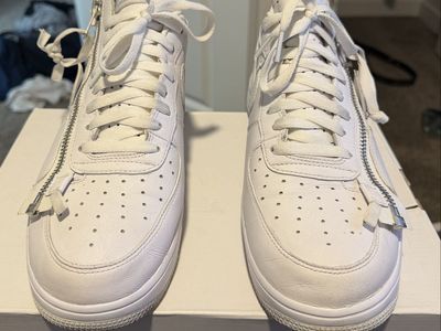 Nike Lunar Force 1 x Acronym '17 White Sneakers Size 11 AJ6247-100
