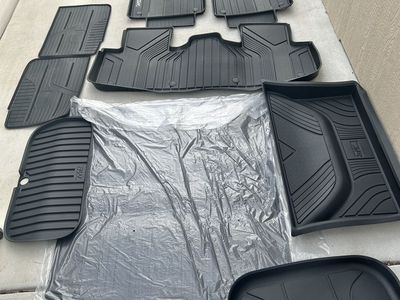 New 3W Tesla Model Y Juniper 2025 2026 Floor Mats Full Set