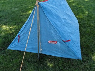 Vintage Coleman A-Frame Tent