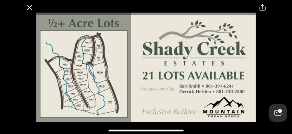 Lots For Sale In Mountain Green