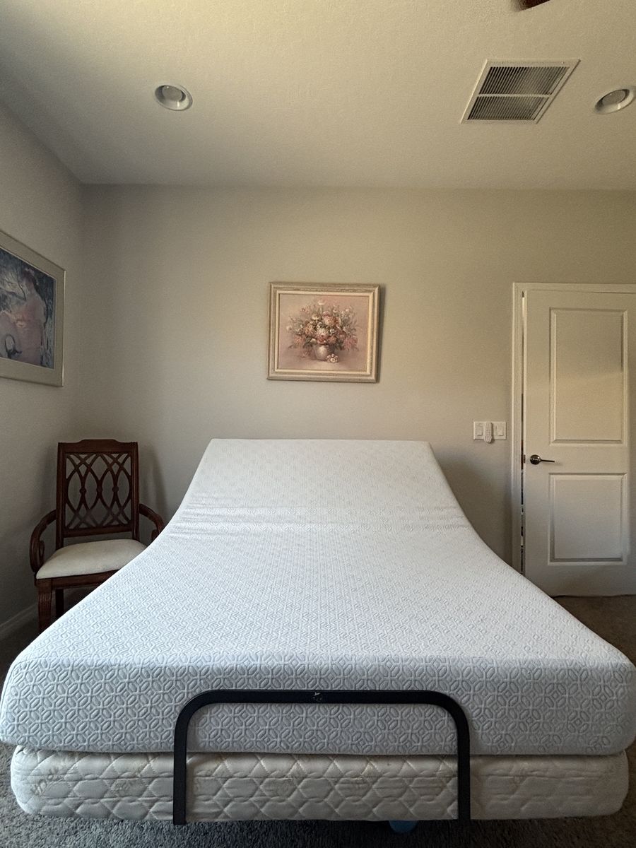 Older Tempur Pedic Base w Mattress