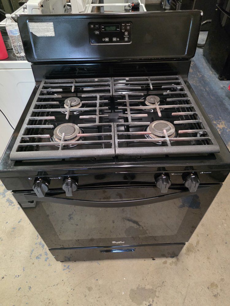 whirpool gas range