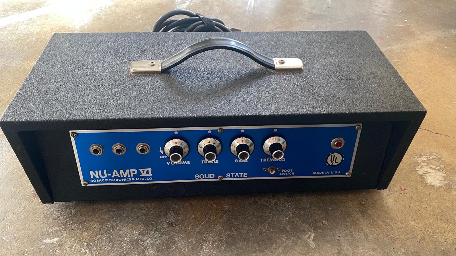 Rare Solid State- NU AMP VINTAGE