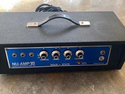 Rare Solid State- NU AMP VINTAGE