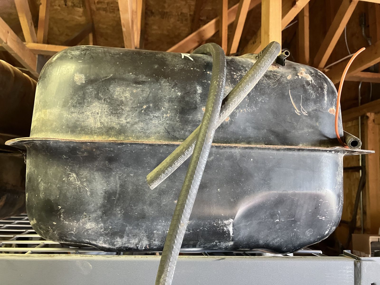 Jeep CJ-5 15 Gallon Steel Gas Tank with Large Filler Neck.