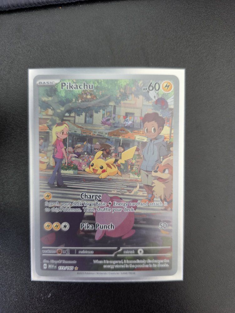 Pokemon Pikachu 173/165 SV 151- Excellent Condition