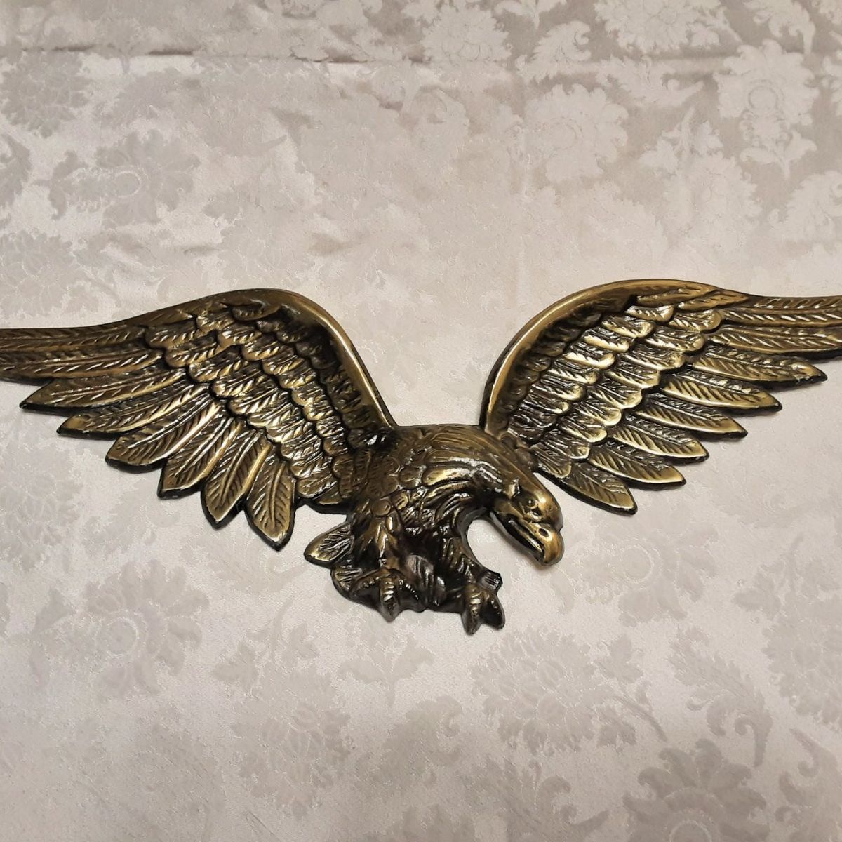 Eagle,  Aluminum casting with Brass finish