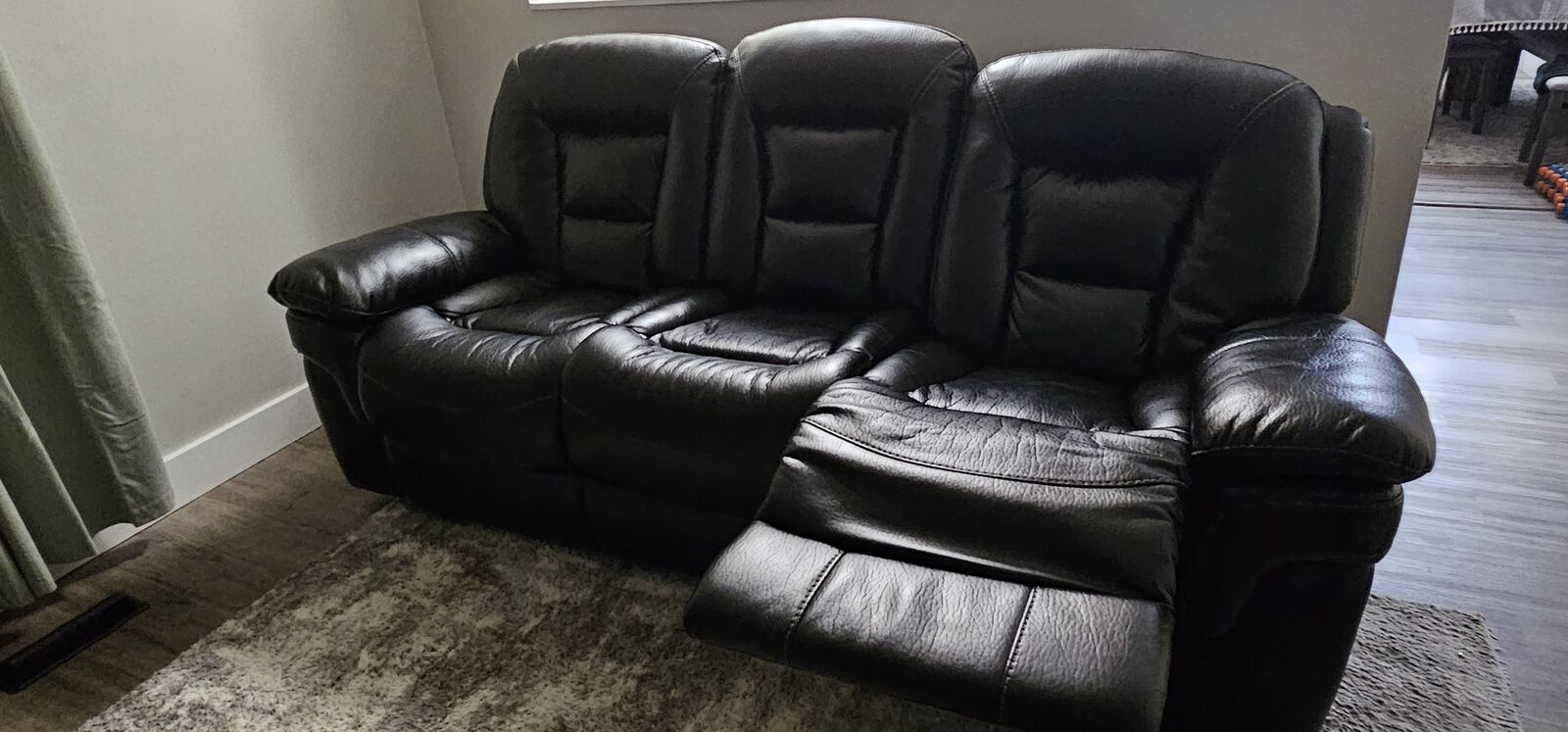 3 seater reclining couch and chair