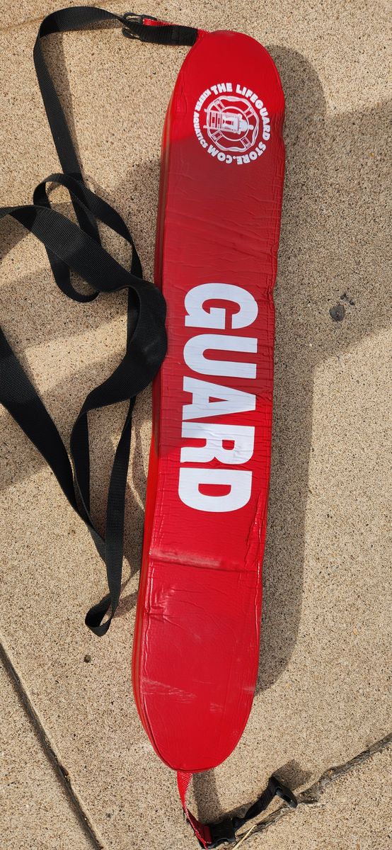 Standard Rescue Tubes - Red | Heavy-Duty Vinyl Exterior | Waterproof NBR Foam
