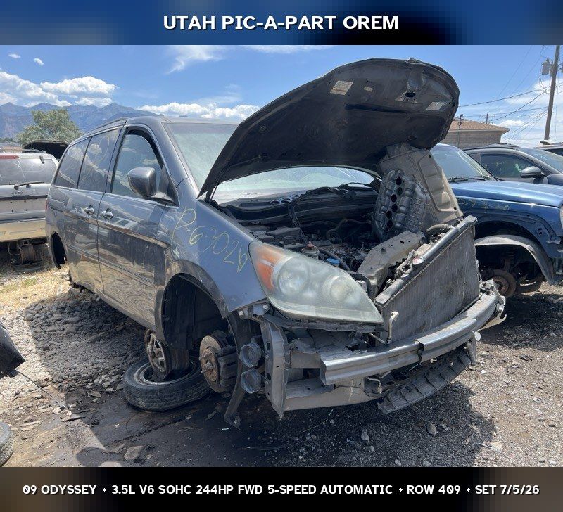 2009 Honda Odyssey Parts - UTPAP Orem