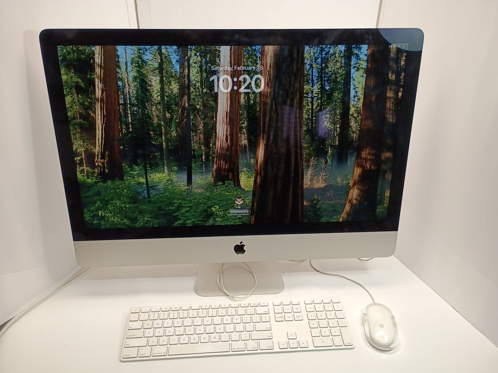 iMac 27" Inches Sequoia Processor i7 3.5 GHz  Memory 16 Gb Model A1419 Working