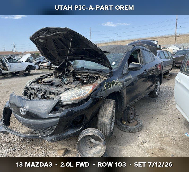 2013 Mazda Mazda3 Parts - UTPAP Orem