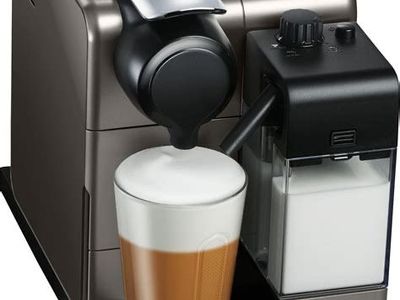 Nespresso Latisima Touch machine makes Cappuccino, Maciato etc 6 button presets
