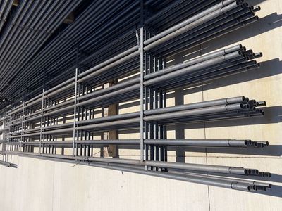 Continuous Fence 1-1/4" x 48" x 6 Rail Graduated
