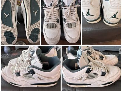 Nike Air Jordan 4 Retro Oxidized Green Size 11 Box Included