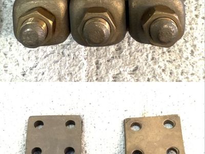 Burndy QA31-4N Bronze Mechanical Terminal Lugs 250-350 kcmil - Set of 4 $400.