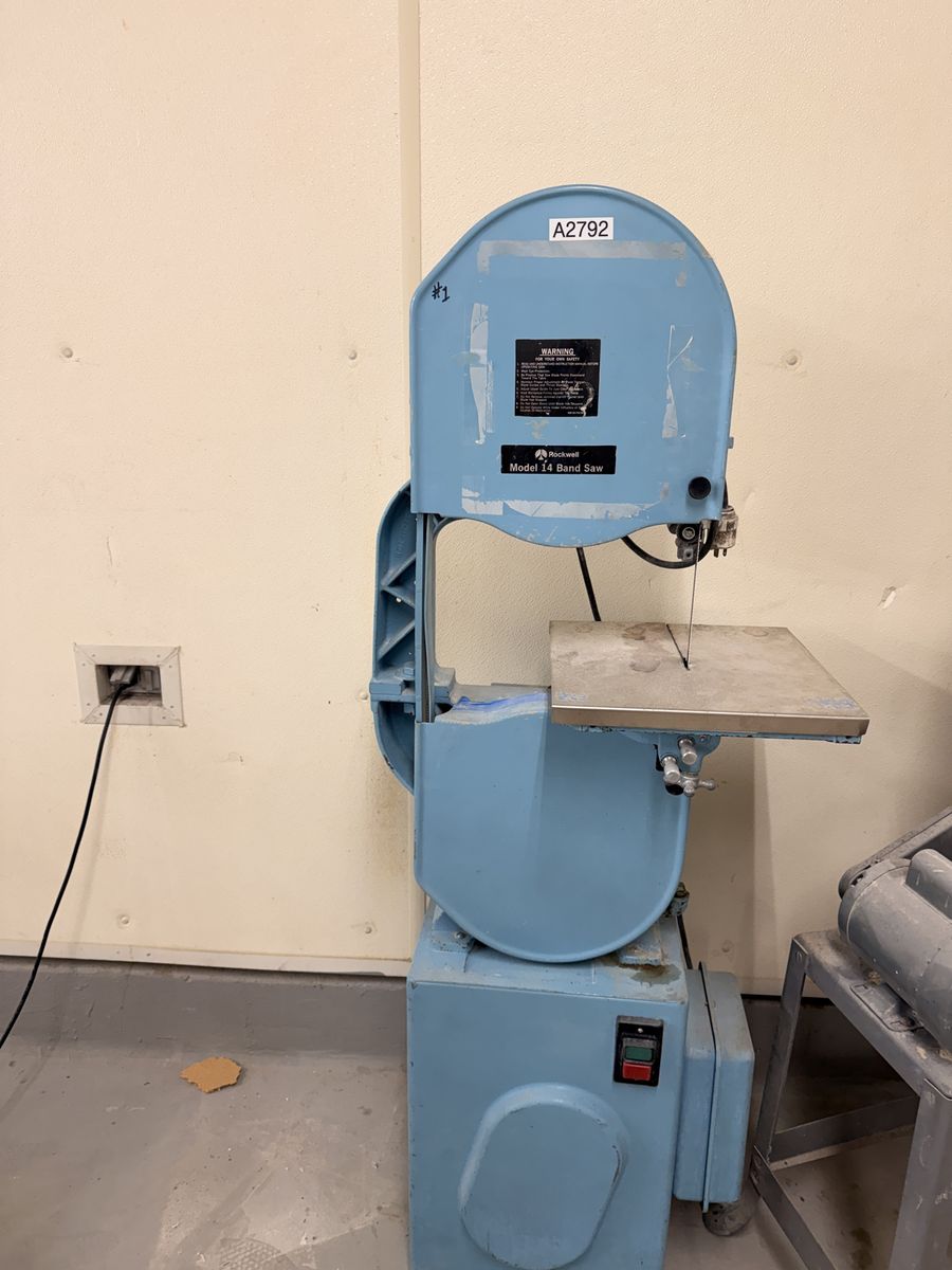 Rockwell Model 14 Band Saw - Industrial Woodworking Tool