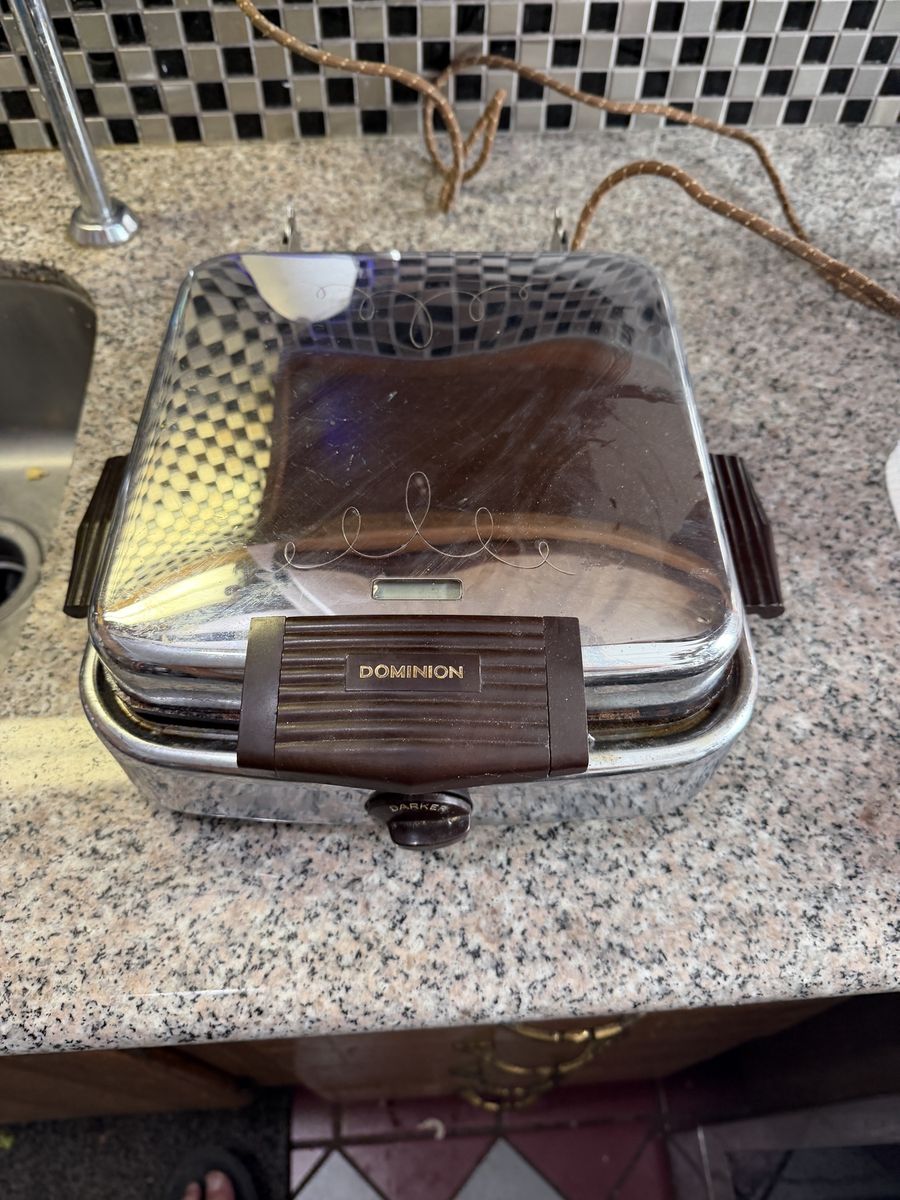 Vintage waffle iron