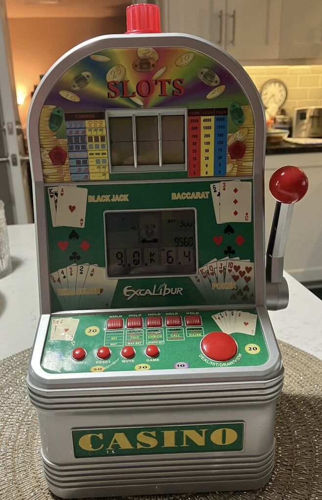 Vintage Excalibur 7 in 1 Slot Machine