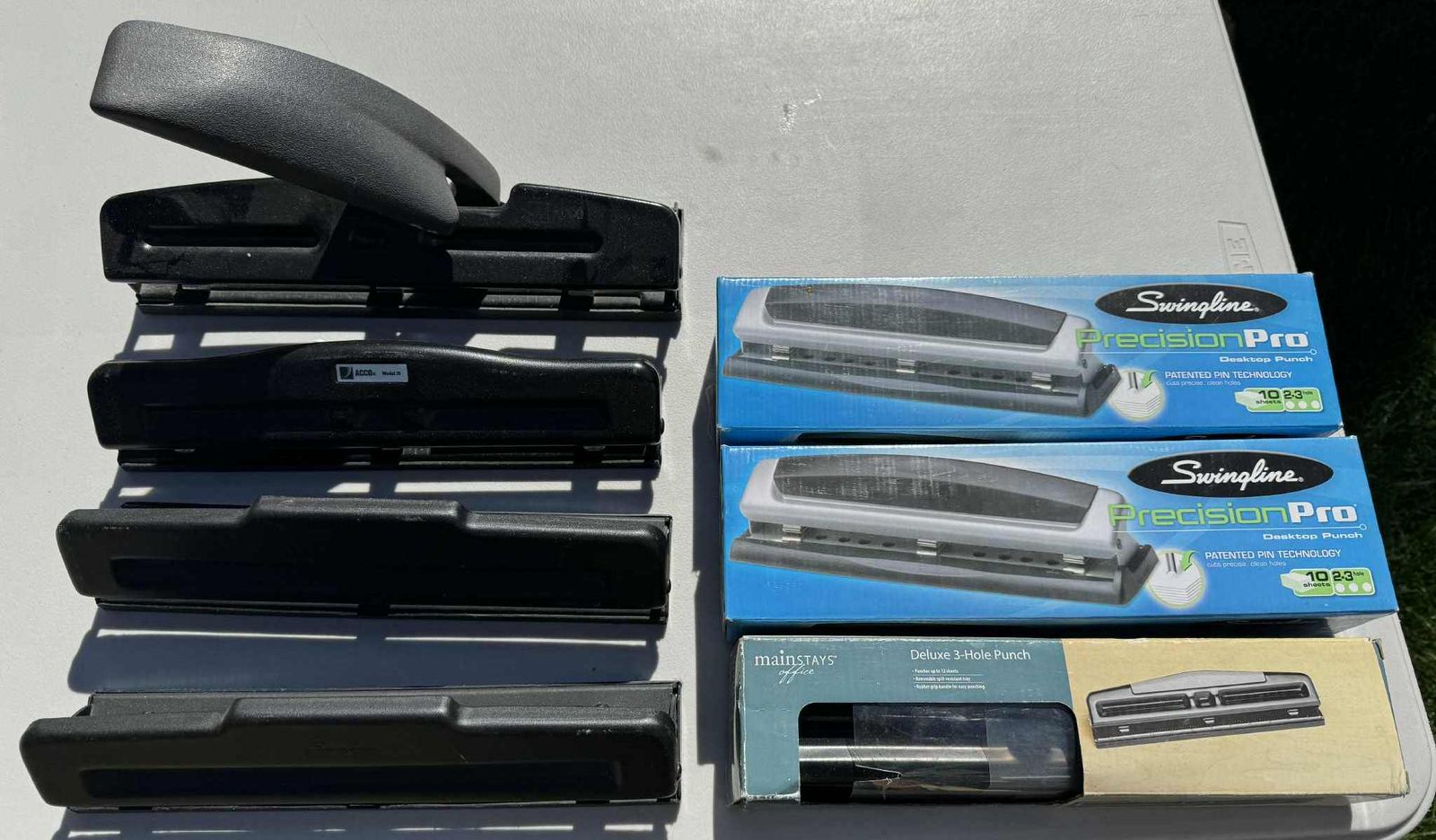 3 Hole Punch - Many Available - New & Used