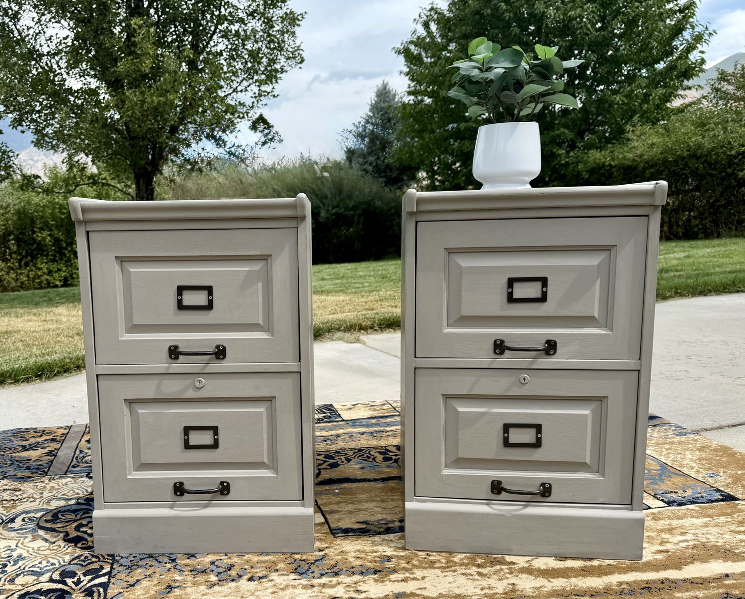 Filing cabinets wood