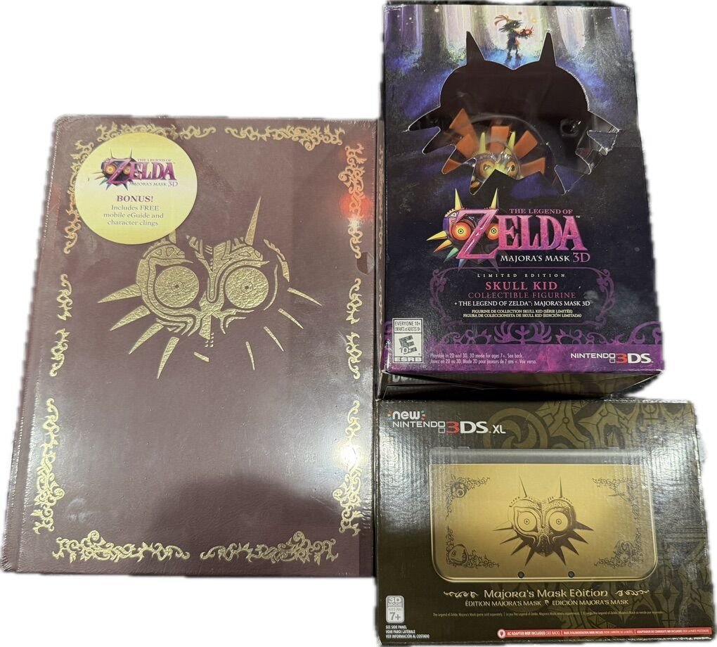 New Zelda Majora's Mask 3DS XL Bundle Nintendo