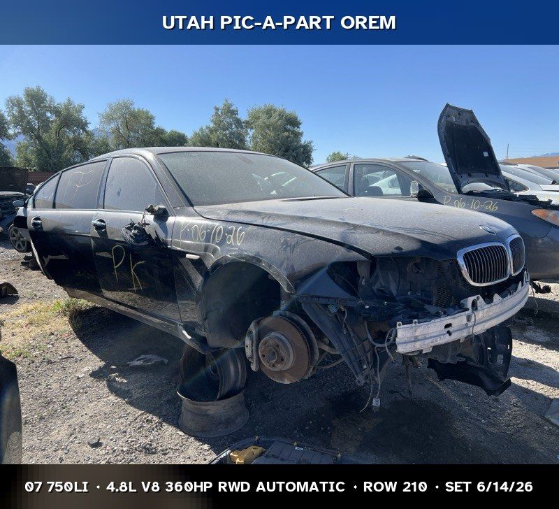 2007 BMW 750Li E65 Parts - UTPAP Orem