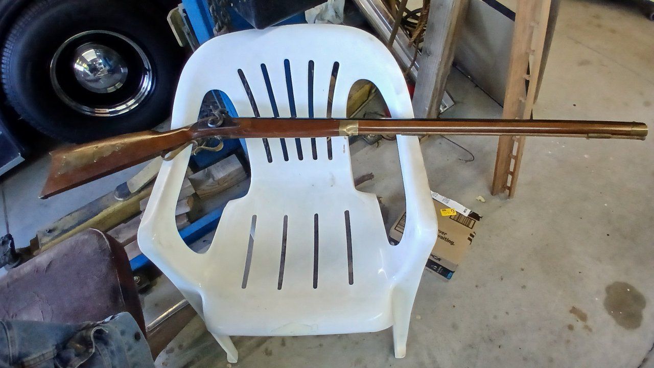 antique muzzleloader 45 caliber rifle