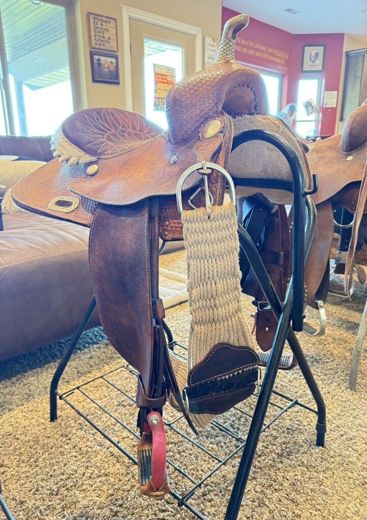 Genuine Billy Cook Barrel Saddle 14