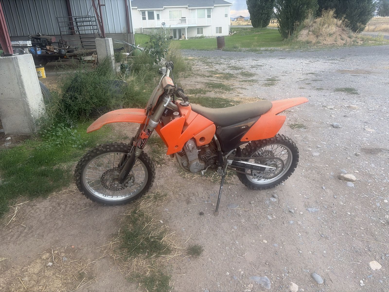 2004 KTM 450 SX Dirt Bike Motorcycle
