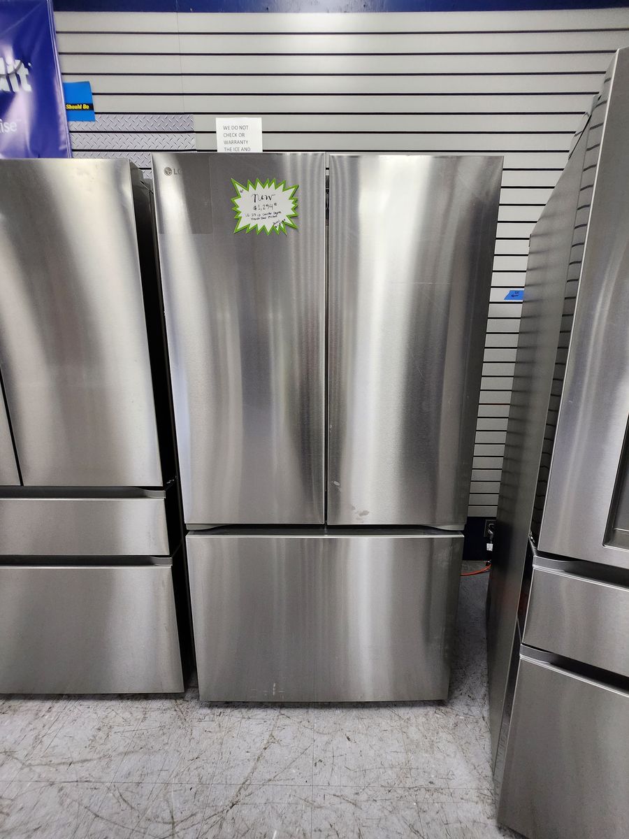 LG French Door Refrigerator Stainless Steel Counter Depth - Brand New