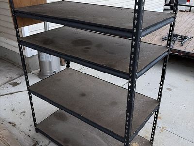 Heavy Duty 5-Shelf Industrial Metal Storage Rack