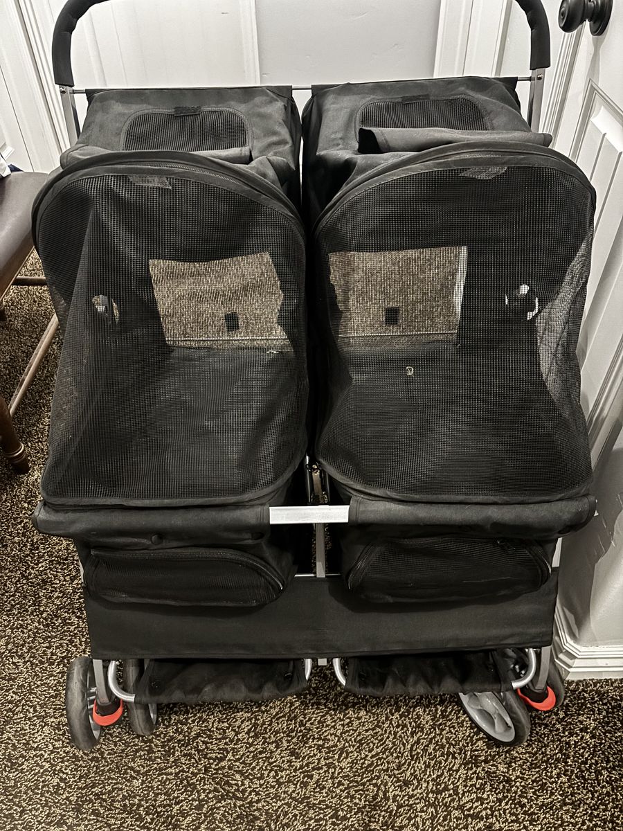 Pet Double Stroller