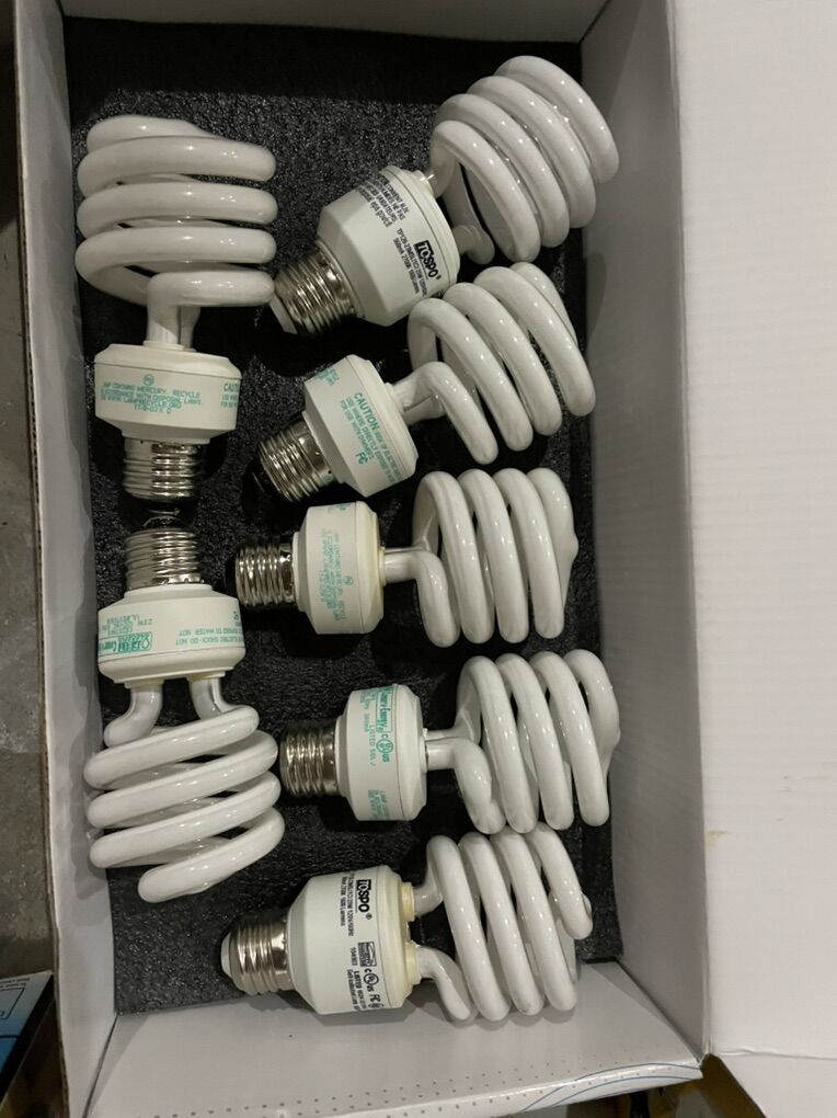 7 CFL 23W Light Bulb For 100w Bulb Replacement