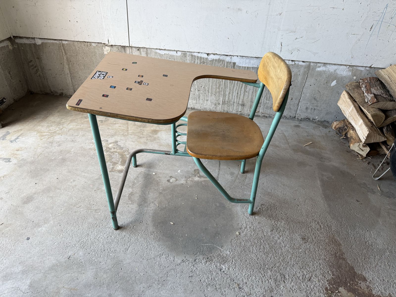 Antique School Desk