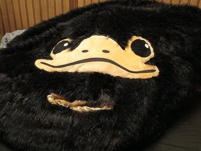 Harry Potter Fantastic Beasts Niffler Bean Bag 52" Chair Pottery Barn PB Teen