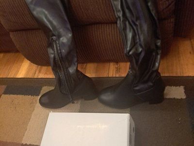 Brand new Dream Pairs black thigh high boots