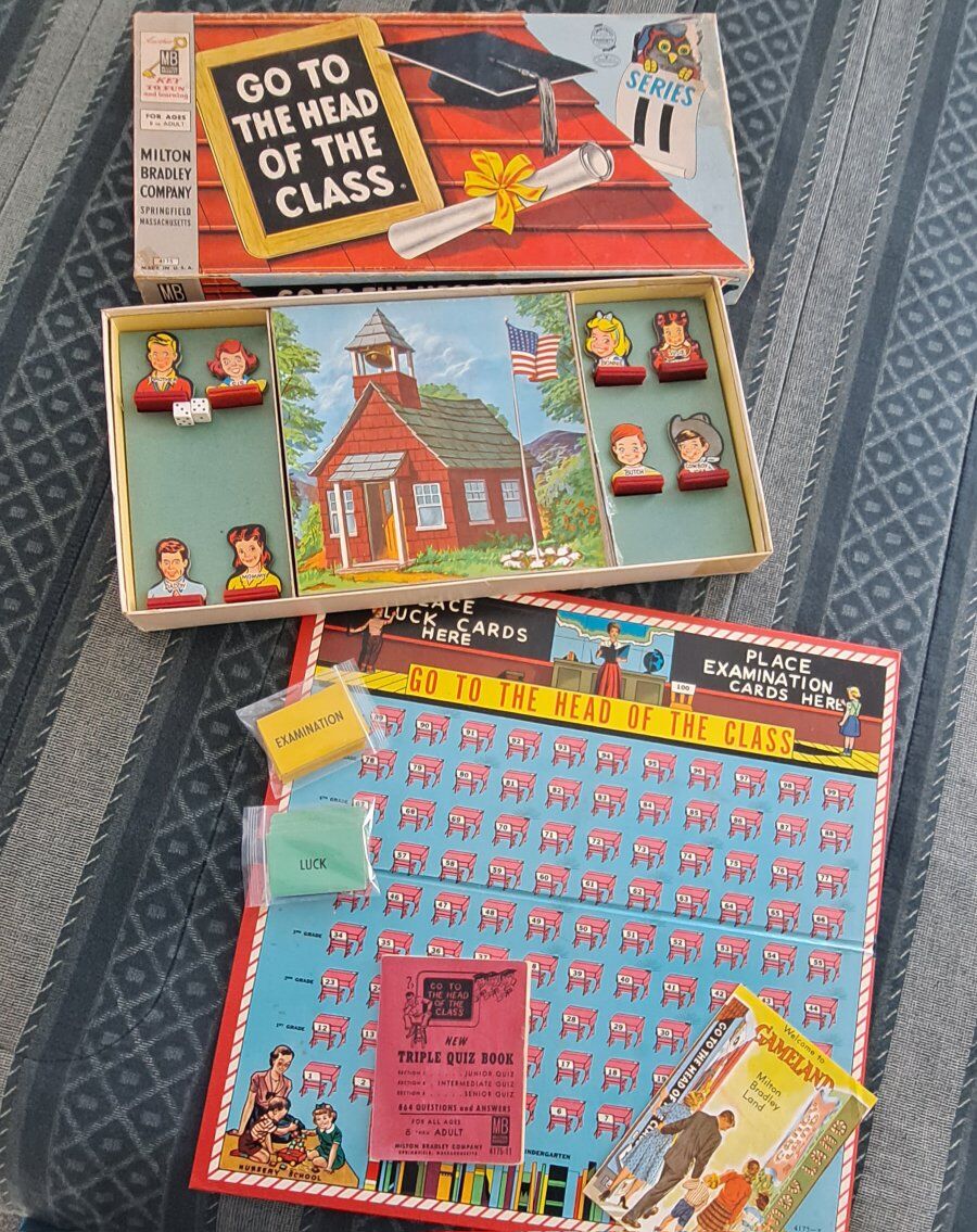 Go To The Head Of The Class, Vintage Board Game