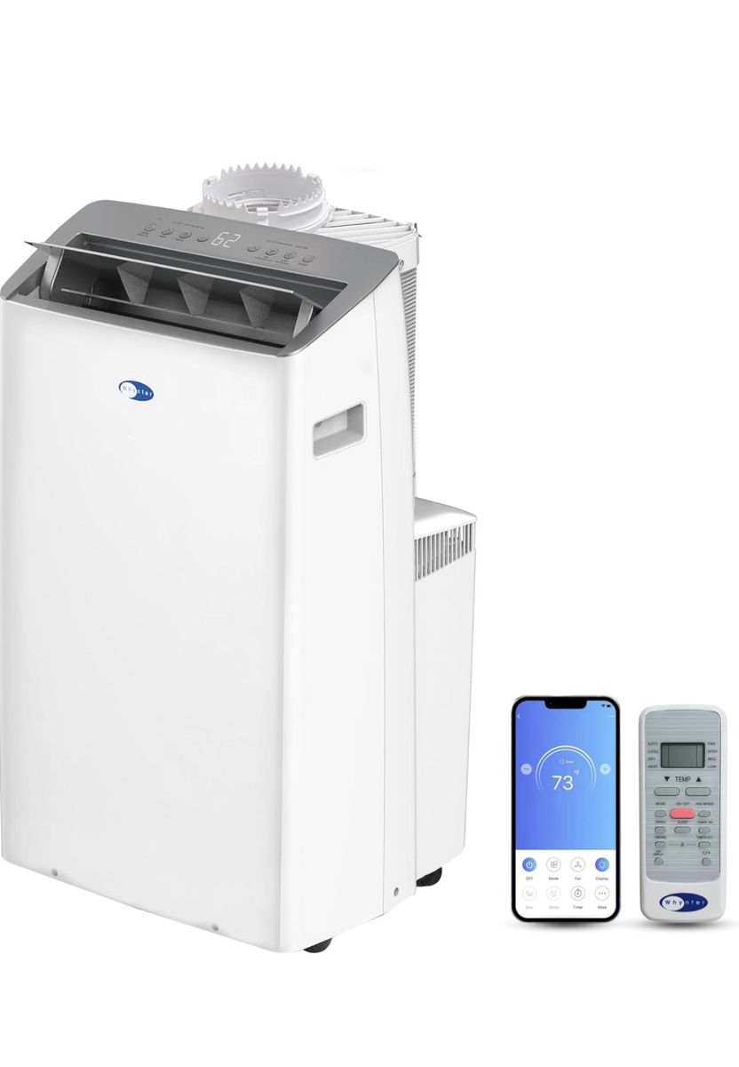 Whynter AC unit 14,000 BTU NEX Inverter Dual Hose Cooling Portable Air Conditioner