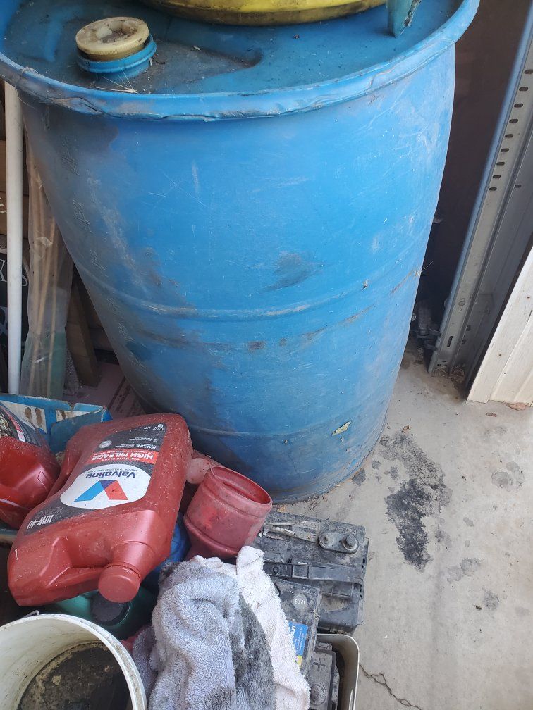Free 55 gallon barrel of used motor oil, Provo