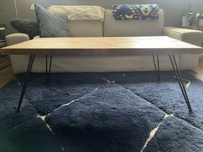 Rustic Wood Coffee Table