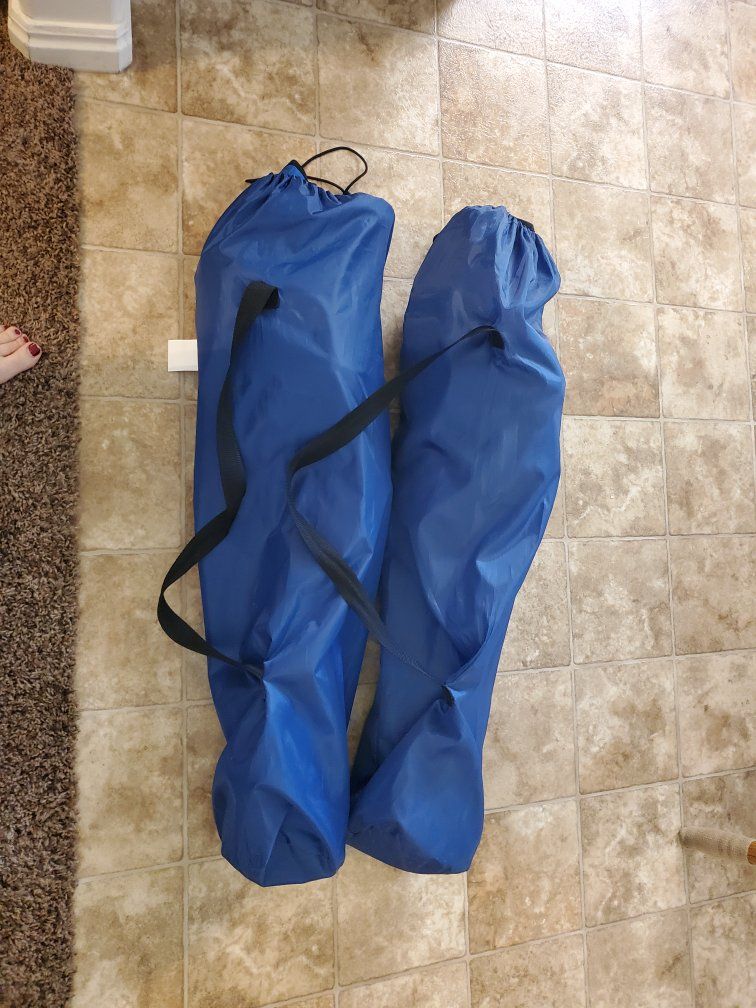 2 Blue Camp Chairs