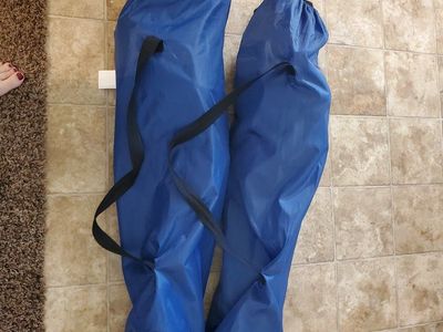 2 Blue Camp Chairs