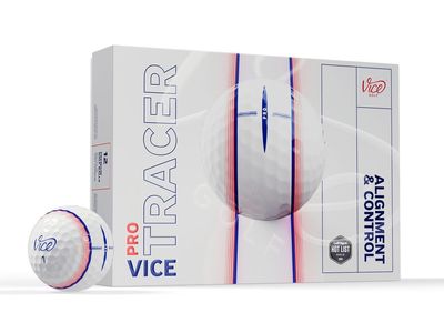 NEW Vice Pro Tracer Navy Red Limited Edition Golf Balls 1 Dozen 12 Balls