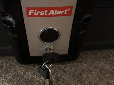 First Alert Fire/waterproof Document/valuable Safe